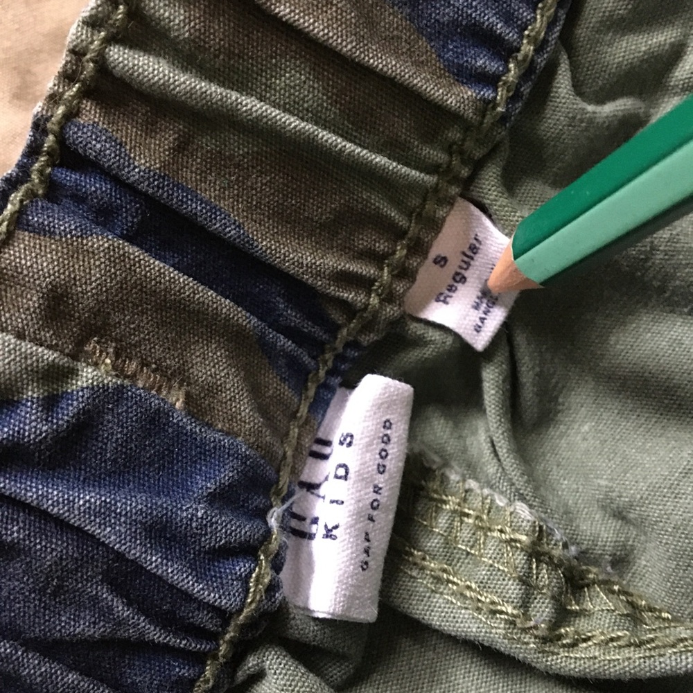 Bundle Boy Jogger Pants Set - Denim, Tan, Camo S Gap - Picture 6 of 16